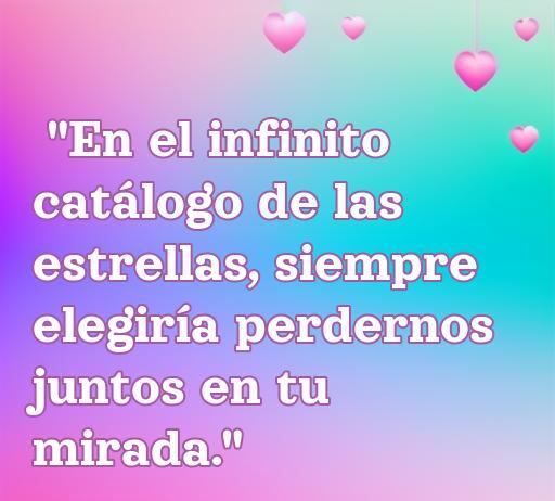 Frase de amor inspiradora del grupo 'El Último de la Fila' que habla sobre la conexión y la mirada entre dos personas enamoradas, ideal para el artículo sobre frases románticas. Palabras clave: amor, frases de amor, El Último de la Fila.