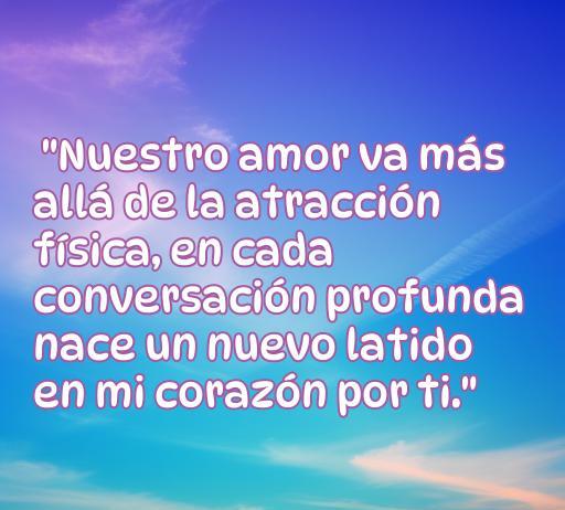 Frase inspiradora sobre el amor demisexual, destaca la conexión emocional y la profundidad en las relaciones. Ideal para el artículo 'Frases de Amor Demisexual'.