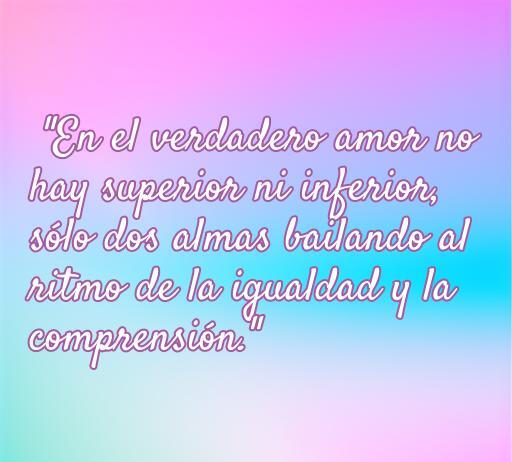 frases de amor e igualdad Frase inspiradora sobre amor e igualdad que destaca la importancia del amor libre y la comprensión entre las almas, ideal para ilustrar conceptos de igualdad y amor en un artículo sobre frases significativas.