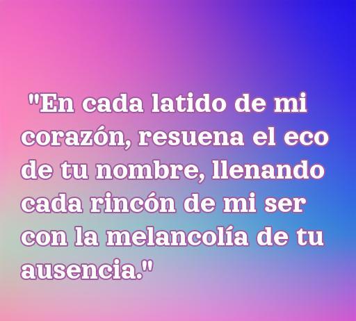 frases de amor extrañando a una persona Frase emocional sobre el amor y la nostalgia, destacando el sentimiento de extrañar a una persona. Ideal para ilustrar el artículo 'frases de amor extrañando a una persona', que ofrece citas conmovedoras sobre la melancolía de la ausencia.