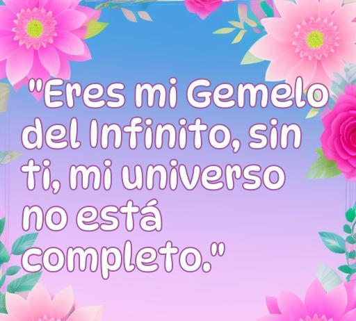 Frase inspiradora de amor friki de Avengers: 'Eres mi Gemelo del Infinito, sin ti, mi universo no está completo.' Ideal para aficionados de Marvel que buscan emociones románticas.