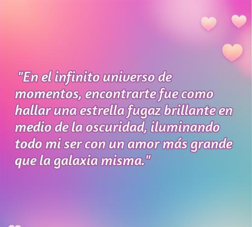 frases de amor inmenso Frase inspiradora de amor inmenso en un fondo suave y colorido, destacando la belleza del amor como una luz en la oscuridad. Ideal para ilustrar artículos sobre frases de amor inmenso.