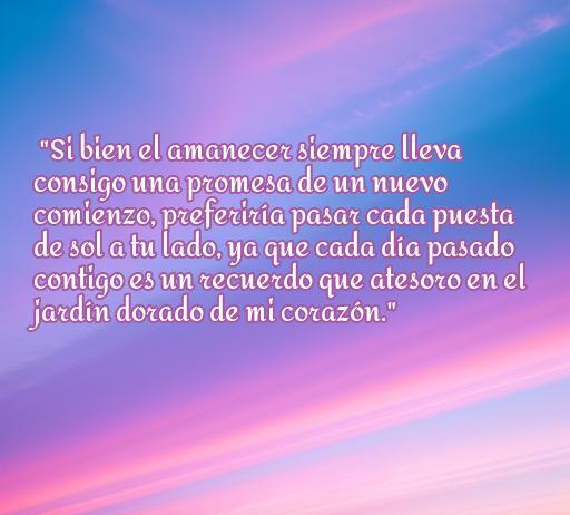 Frase de amor larga para dedicar a una amiga, resaltando la importancia de los nuevos comienzos y los momentos compartidos, ideal para expresar sentimientos de apreciación y cariño.