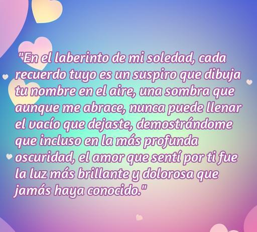 Frase melancólica sobre el amor y la soledad, que expresa la tristeza de recuerdos y vacíos emocionales. Ideal para el tema de frases de amor largas y tristes.