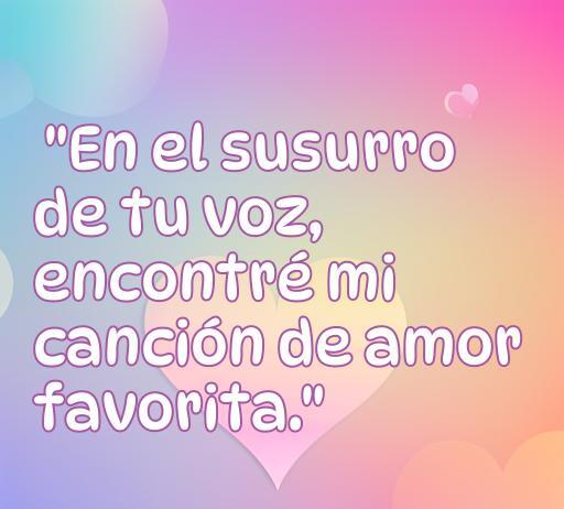 Frase de amor corta: 