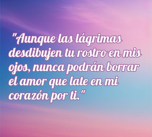 Frases de amor llorando