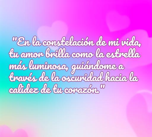 Frase de amor significativa que expresa la luz y guía que el amor aporta en la vida, ideal para un artículo sobre las frases de amor.