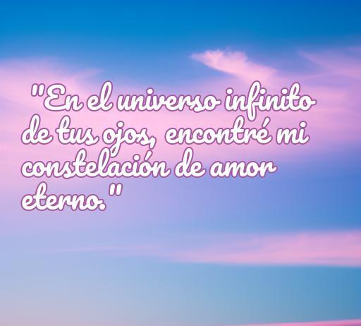 Frase romántica sobre el amor eterno que resalta la conexión profunda entre dos personas, ideal para inspirar y compartir en el contexto de las cincuenta mejores frases de amor significativas.
