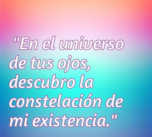 Frase inspiradora de amor que destaca la conexión profunda entre dos personas, con un fondo colorido. Ideal para quienes buscan frases de amor no tan cursis.