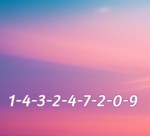 Frase de amor oculta en números, 1-4-3-2-4-7-2-0-9, que representa expresiones románticas. Descubre el significado detrás de estos números y su conexión con el amor en frases de amor ocultas.