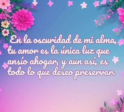 Frases de amor oscuro
