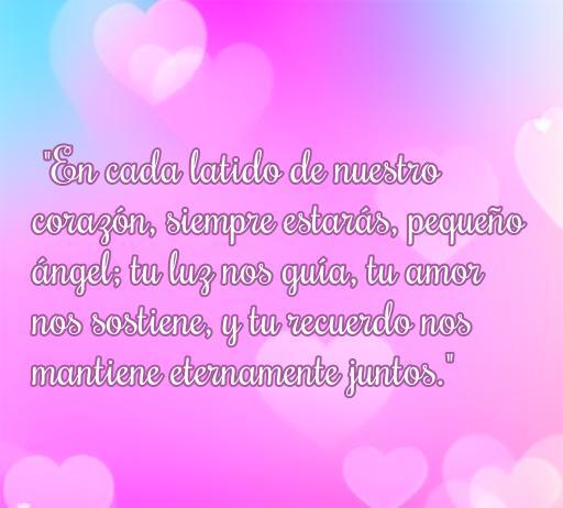 Frases de amor para bebés fallecidos