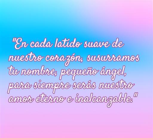 Frase conmovedora sobre el amor eterno hacia los bebés fallecidos, con un fondo suave y colorido que evoca sentimientos de nostalgia y ternura. Ideal para el artículo 'Frases de amor para bebés muertos'.