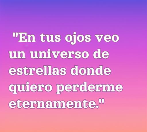 Frase romántica inspiradora que describe el amor profundo y eterno, ideal para chicas guapas. Mensaje de amor que resalta la belleza y conexión emocional, perfecto para compartir en redes sociales.