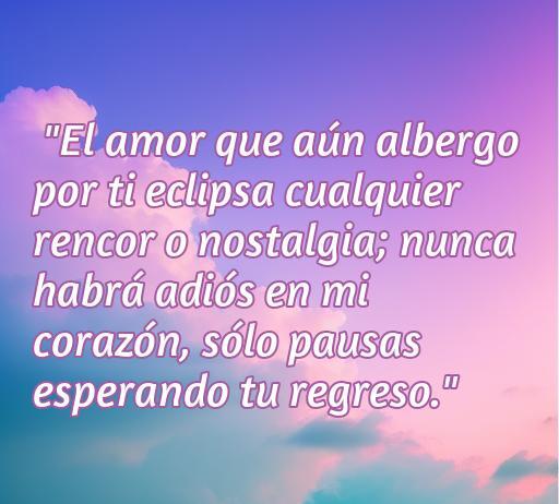 Frase romántica para conquistar a mi ex novia, resaltando el amor persistente y el deseo de reconciliación, ideal para atraer su atención y reavivar sentimientos.