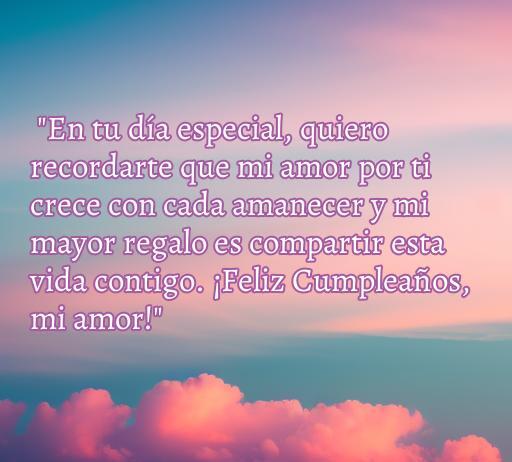 Mejores Frases de amor para cumpleaños de hombre