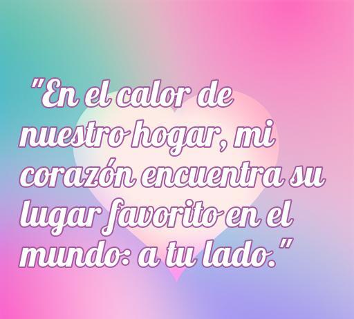 Frase de amor que expresa la conexión emocional y la calidez del hogar, ideal para dar la bienvenida a casa. Incluye palabras clave como frases de amor y bienvenida a casa.