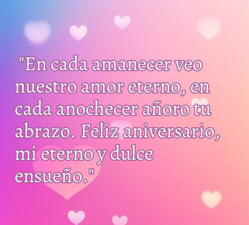 Frase romántica para dedicar en un aniversario: 