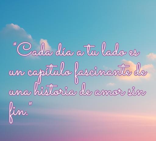 Frase romántica sobre el amor eterno: 