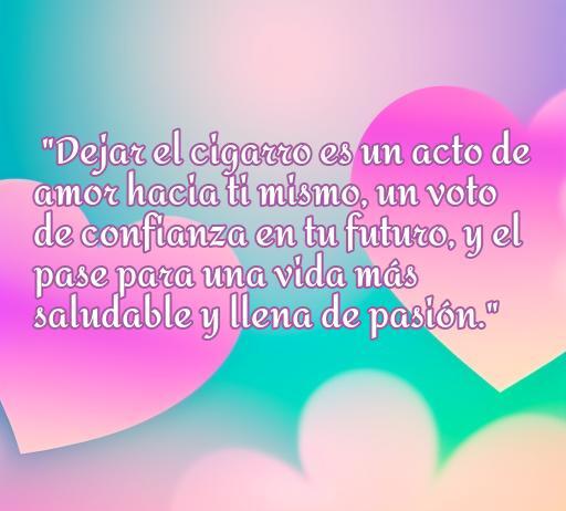 Frases de amor para dejar el cigarro