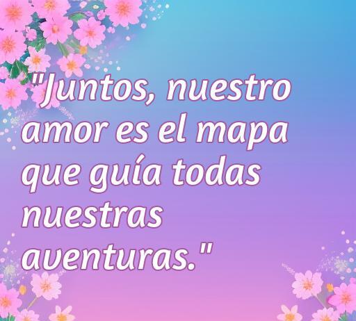frases de amor para fotos de instagram viajar juntos Frase inspiradora sobre el amor y la aventura para compartir en Instagram: