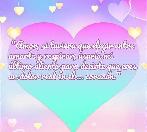 Frase divertida de amor sobre elegir entre amar y respirar, ideal para bromear sobre el amor y añadir humor a las relaciones, perfecta para contenido de frases de amor.