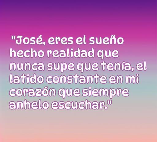 Frases de amor para José