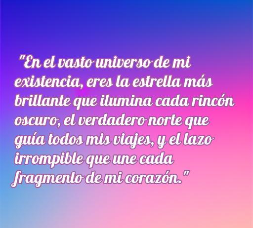 frases de amor para la mujer que amo Frase romántica que expresa el profundo amor y admiración hacia una mujer, diseñada para inspirar a quienes buscan las mejores frases de amor para dedicar. Ideal para el artículo sobre declaraciones amorosas.