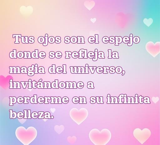 Frases de amor para los ojos de una mujer