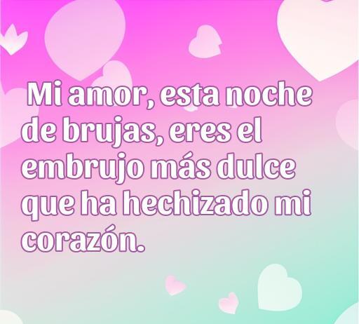 Frase romántica de amor en Halloween: 