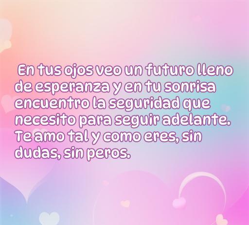 Frase de amor inspiradora para fortalecer la autoestima de mi novio inseguro, resaltando amor genuino y apoyo emocional. Frases de amor para mi novio inseguro.