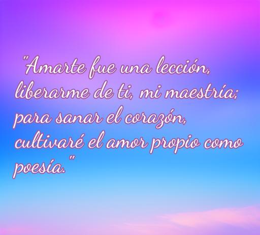 Frase inspiradora sobre el amor propio y la superación tras una relación, perfecta para olvidar a un hombre. Contiene un mensaje de liberación emocional y autovaloración, ideal para quienes buscan reflexionar sobre el amor en sus vidas.