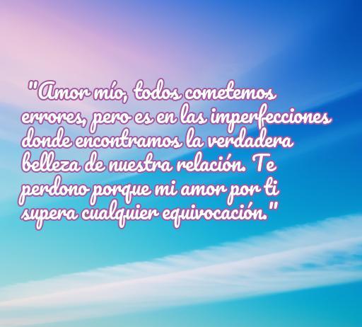 Frases de amor para perdonar a mi novio