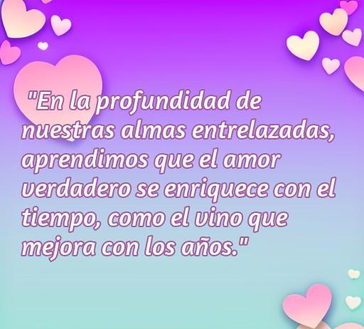frases de amor para personas maduras Frase de amor sobre el crecimiento del amor con el tiempo para personas maduras, complementando un artículo sobre Frases de amor para personas maduras.
