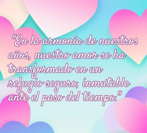 frases de amor para personas maduras Frase inspiradora sobre el amor maduro en colores suaves, destacando la fortaleza y la estabilidad del amor a través de los años, ideal para el artículo sobre cincuenta frases de amor para personas maduras.