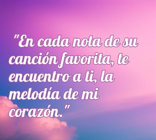 Frase romántica para programa de radio: 'En cada nota de su canción favorita, te encuentro a ti, la melodía de mi corazón.' Ideal para conectar con oyentes que buscan inspiración y amor.