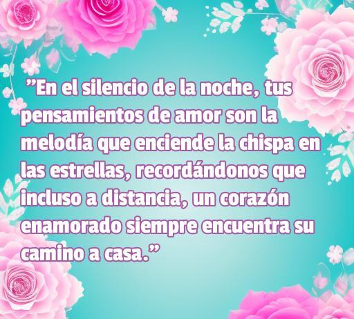 Frase de amor para programa de radio: 