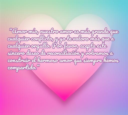 Frases de amor para reconciliarse con la pareja