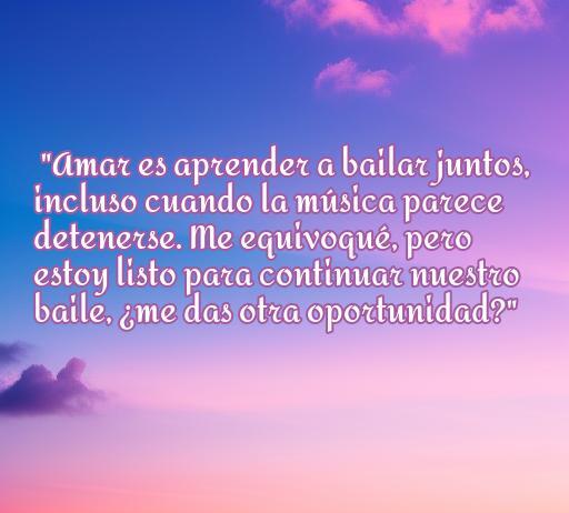 Frase inspiradora sobre el amor y la reconciliación en pareja, con un hermoso paisaje de fondo. Ideal para el artículo 'frases de amor para reconciliarse con la pareja', que ofrece reflexiones sobre el amor y la importancia de dar segundas oportunidades.