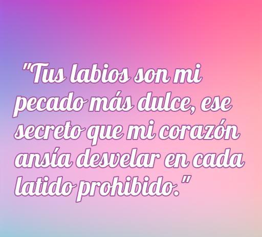 Frases de amor para un amante prohibido