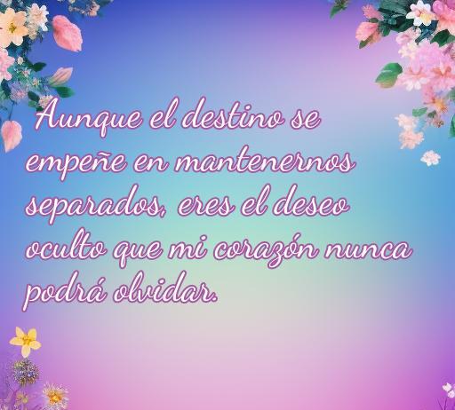 frases de amor para un amante prohibido Frase de amor para un amante prohibido:
