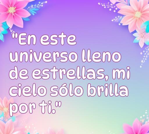 Frase de amor destacada para tarjetas: 