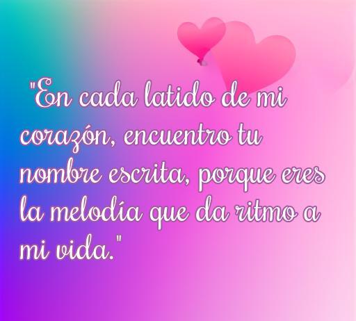 Frase romántica para compartir en WhatsApp: 