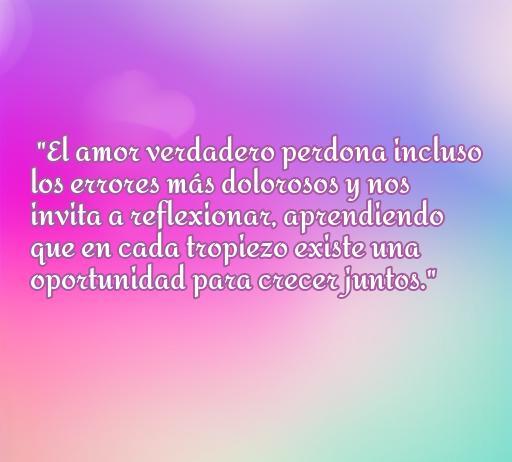 Inspiradora frase sobre el amor, el perdón y la reflexión que destaca la importancia de aprender de los errores en las relaciones, ideal para el artículo sobre las cincuenta mejores frases de amor, perdón y reflexión.