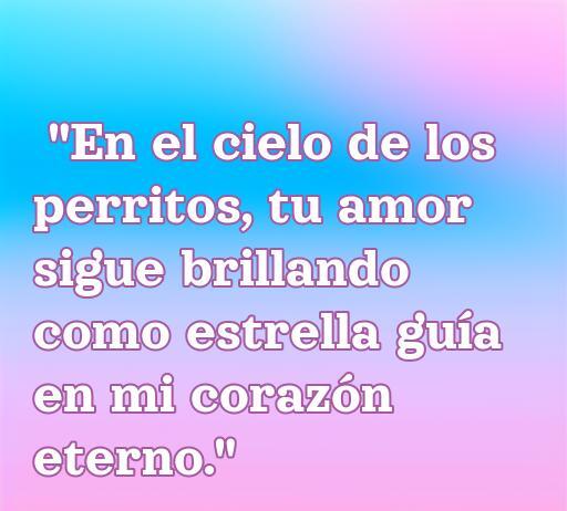 Frases de amor perrunas que se fueron al cielo