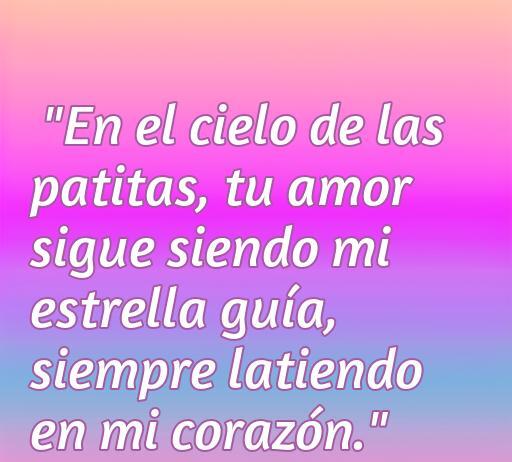 Frase conmovedora sobre la pérdida de un perro, que expresa amor eterno y conexión, ideal para recordar a nuestras mascotas que han partido. Encuentra inspiración en nuestras cincuenta frases de amor perrunos que se fueron al cielo.