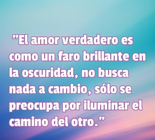 Frase profunda sobre el amor: 