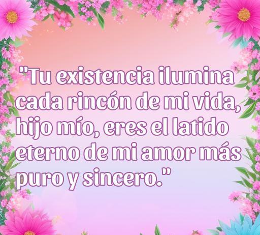 Frases de amor puro para un hijo