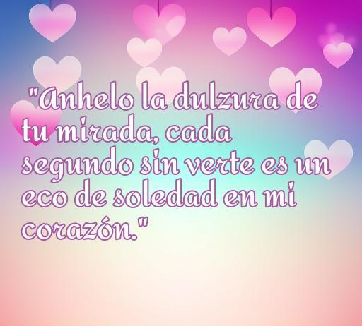 Frase de amor que expresa el anhelo de ver a la persona amada, ideal para inspirar sentimientos románticos y profundos. Incluye palabras clave como 'frases de amor', 'amor', 'quiero verte'.