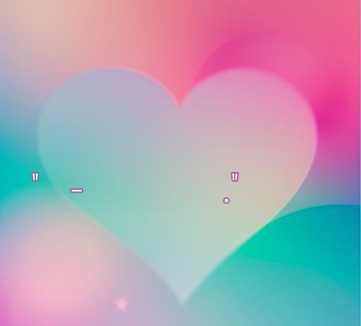 Corazón suave y colorido con un fondo difuso, simbolizando el amor y la conexión emocional, ideal para acompañar inspiradoras frases de amor rusas.